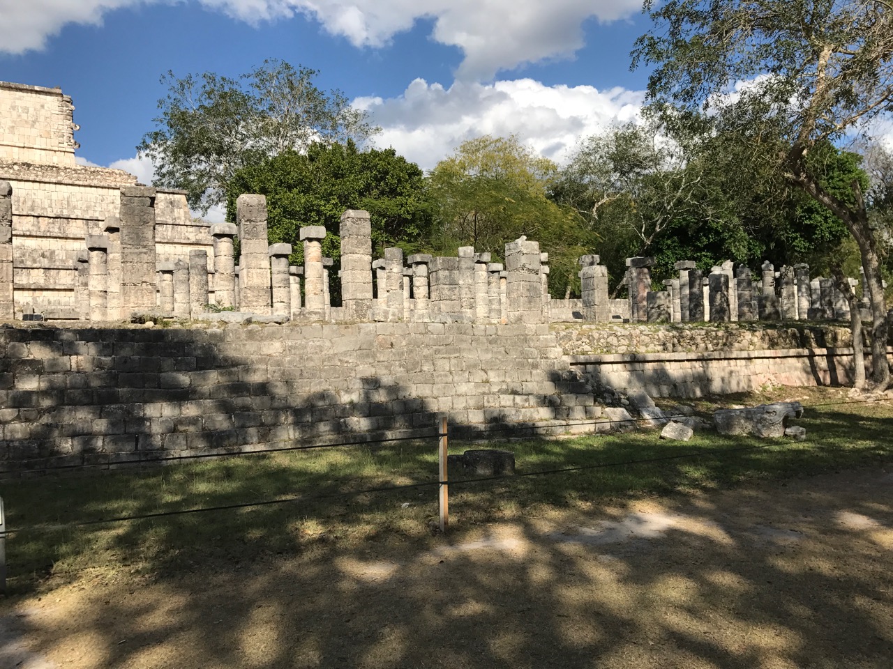 Chichen Itza Plaza of a Thousand Columns