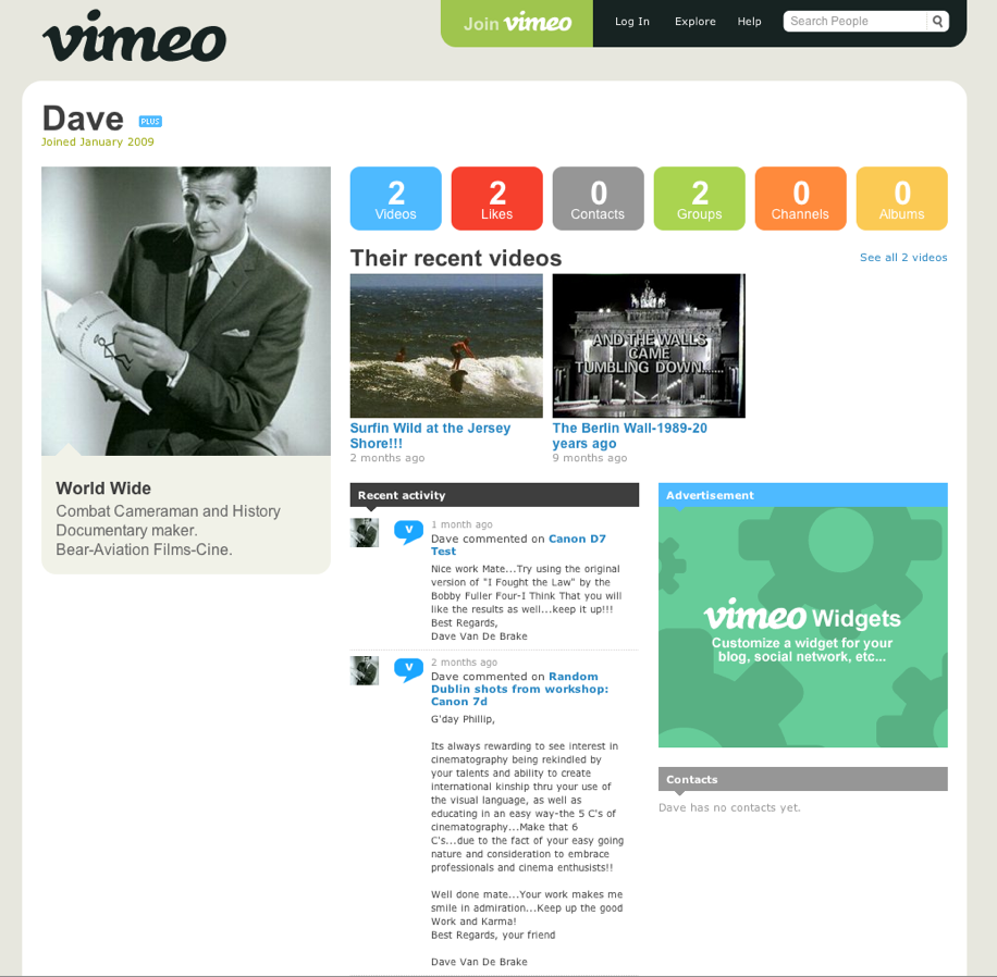 Vimeo profile image