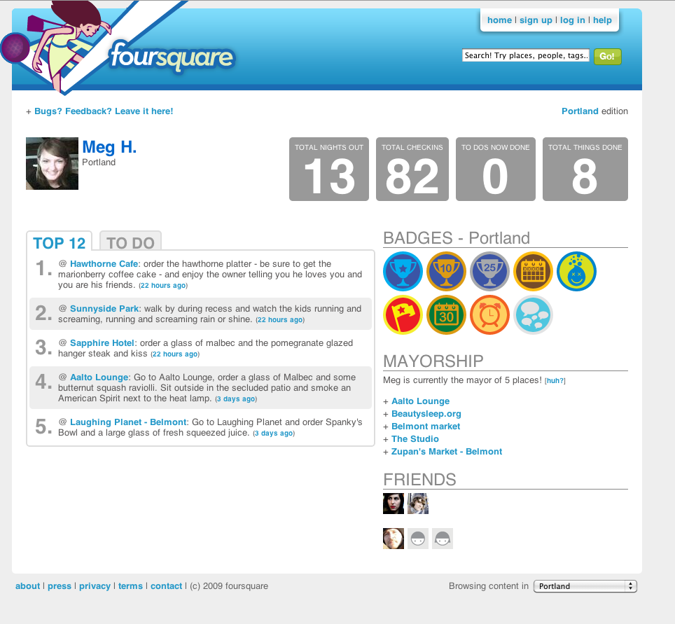 foursquare profile image